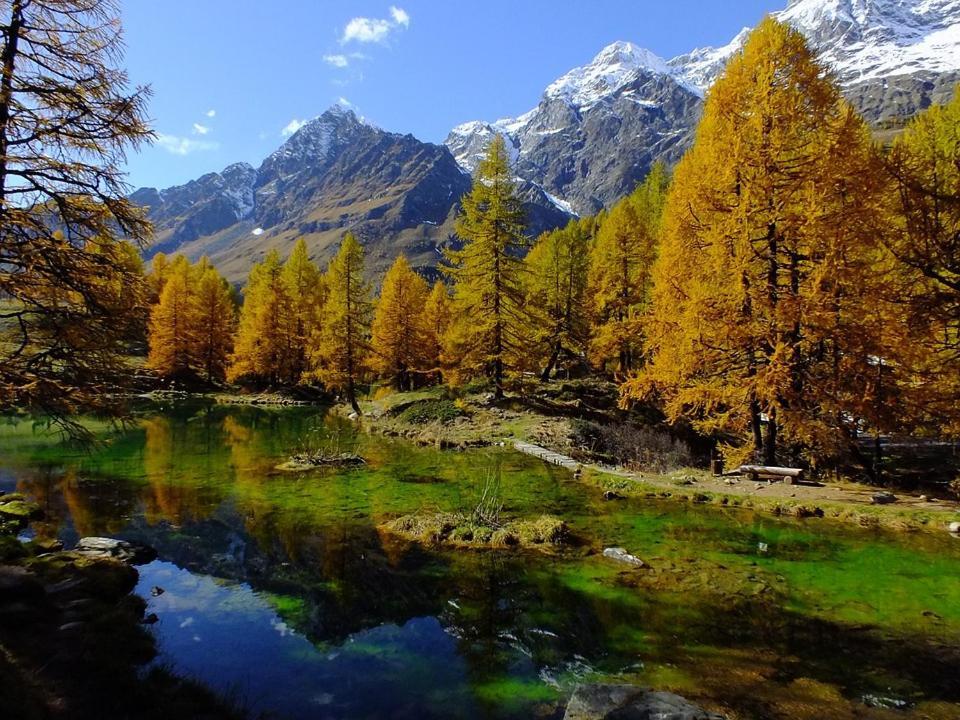 Aosta Stunning Panoramic Views From Modern Two Bedroom Apartment Luaran gambar